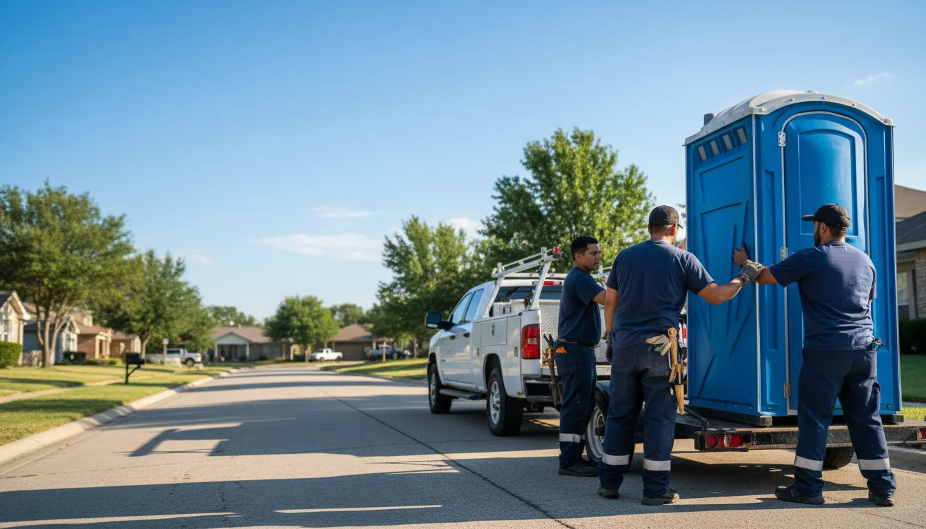 Portable Toilet Rental in Porter, TX near me